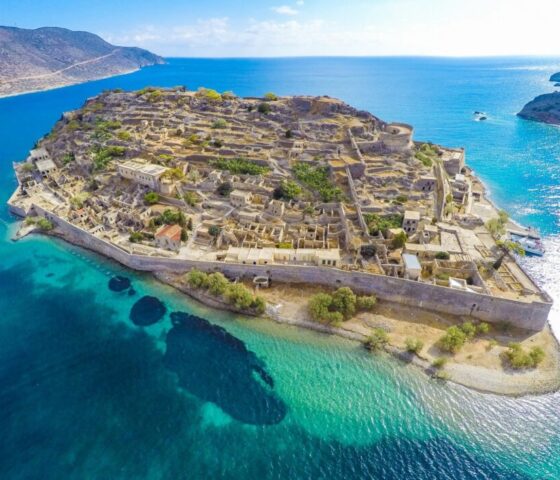 Boat Trip to Spinalonga guided tour with swim Stop